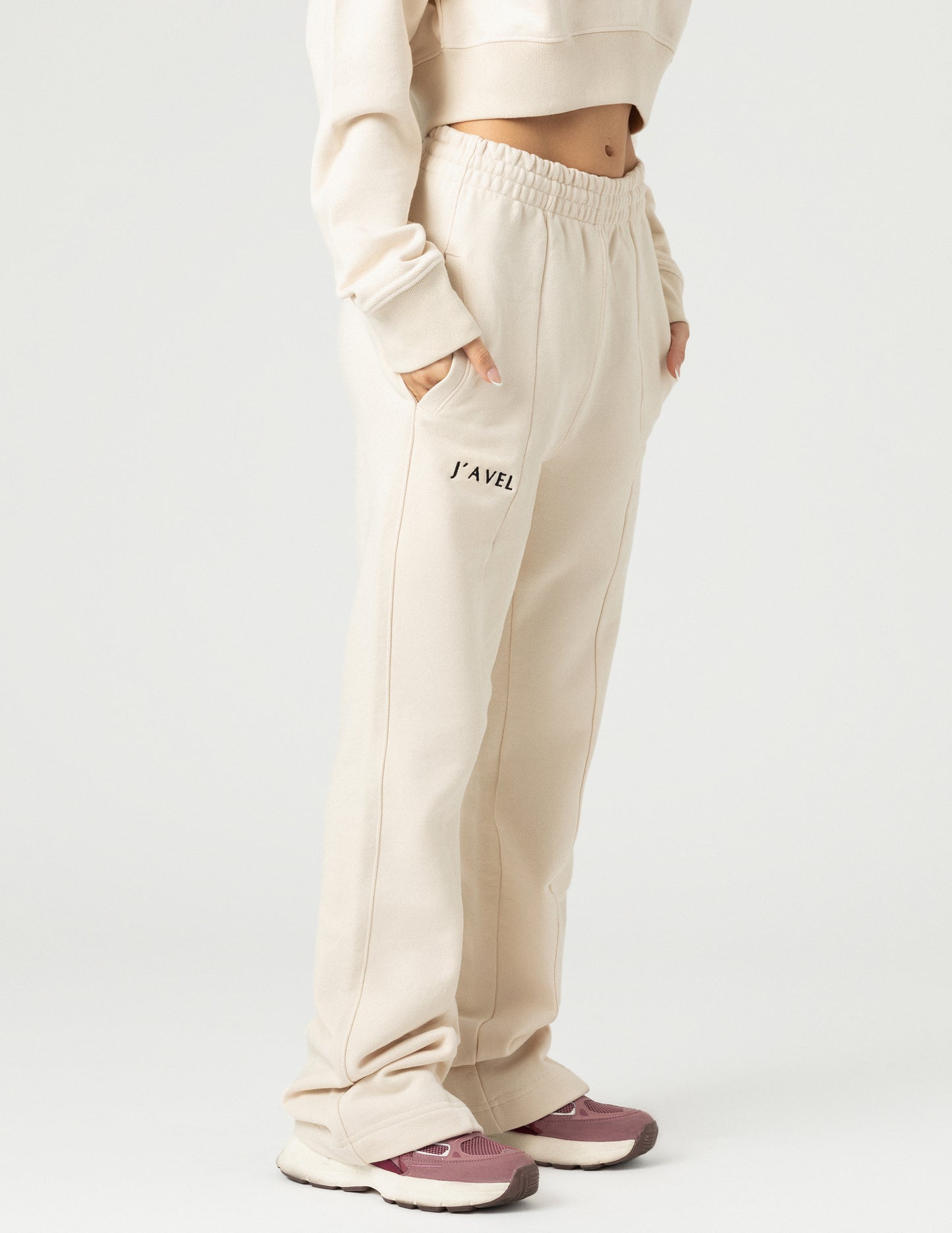 Oversized Pleated Track Pants